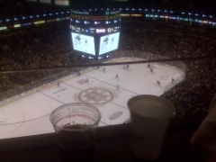 Leafs v. Bruins - In The Halo - Dec 2008