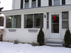 Front Porch New Windows - Dec 2005